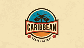 Caribbean Emblem Logo