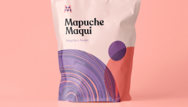 Mapuche Maqui Illustrative logo design by evolving digital