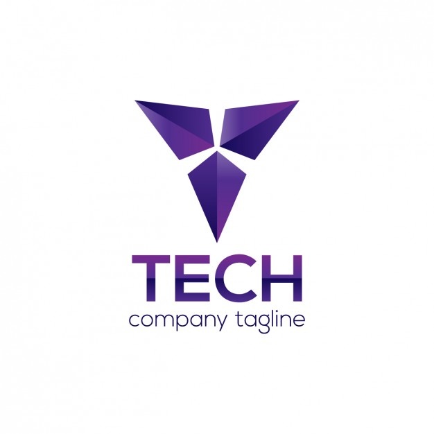 Abstract logo creator designed a tech company abstract logo